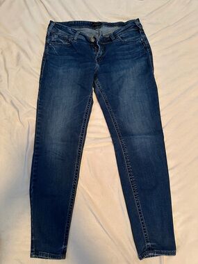 Silver Jeans Dark Blue Skinny Jeans